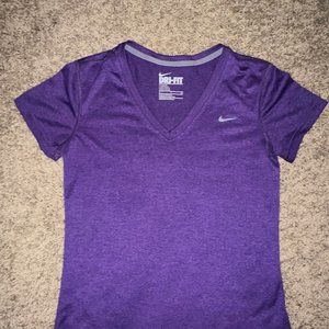 Purple DryFit Women's Shirt - Size Small